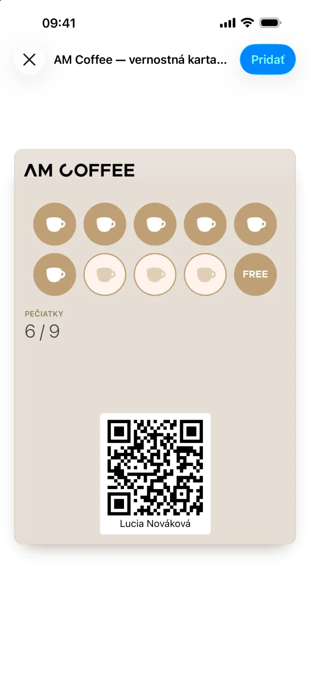 AM Coffee 2.0 – screen 3