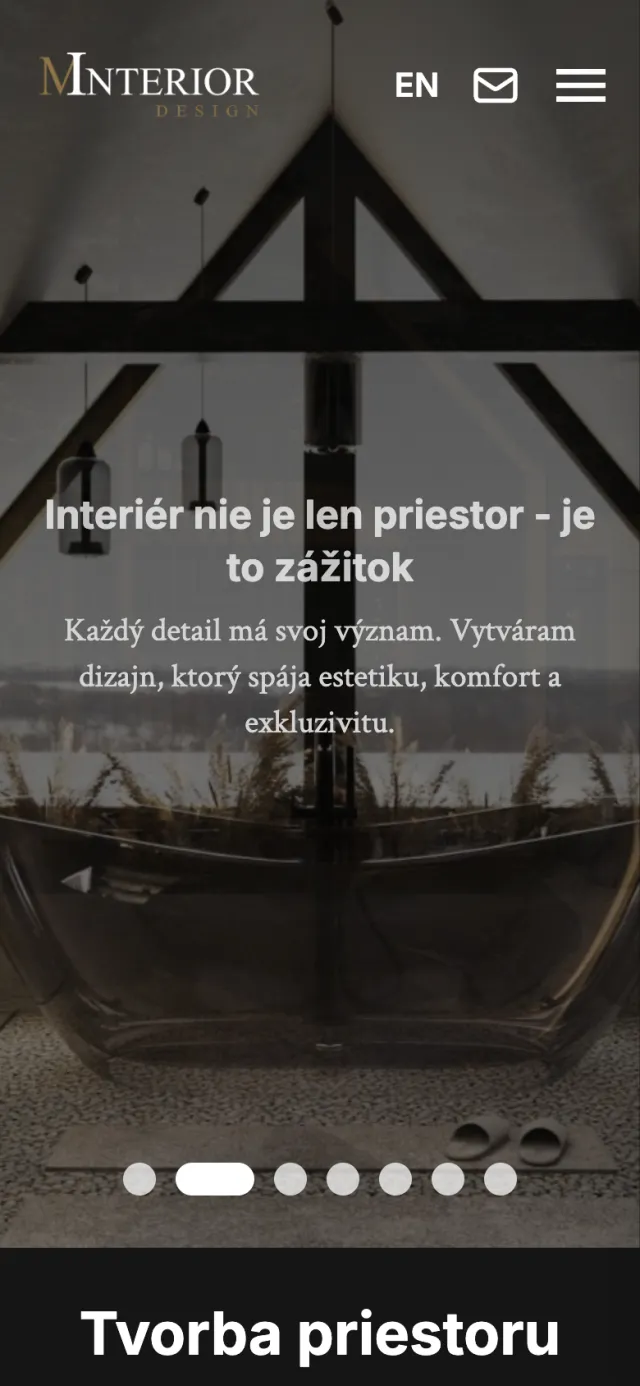 Minterior Design – mobile