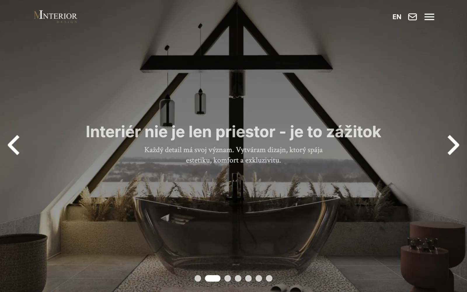 Minterior Design – website